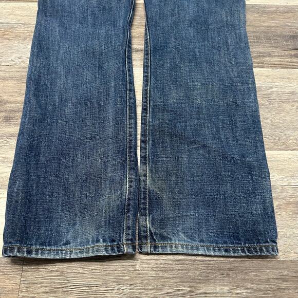 Levi's 501 Red Tab Faded Blue Mens 32x30 Straight Leg Button Fly Mid Wash Jeans - Picture 13 of 14